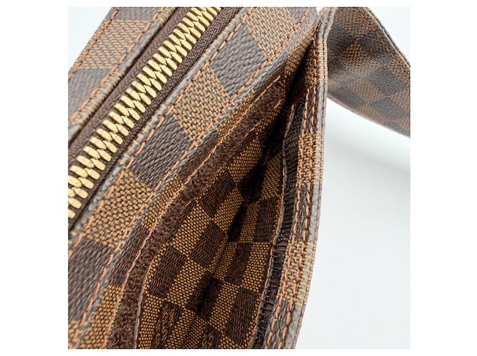 Borsa a tracolla Louis Vuitton Geronimos da uomo Damier ebene - vista 9
