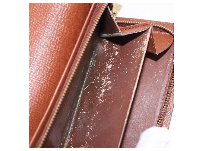 LOUIS VUITTON Monogram Porte Monnaie Billets Tresor Wallet M61730 Auth 194459A Monogramma - vista 11