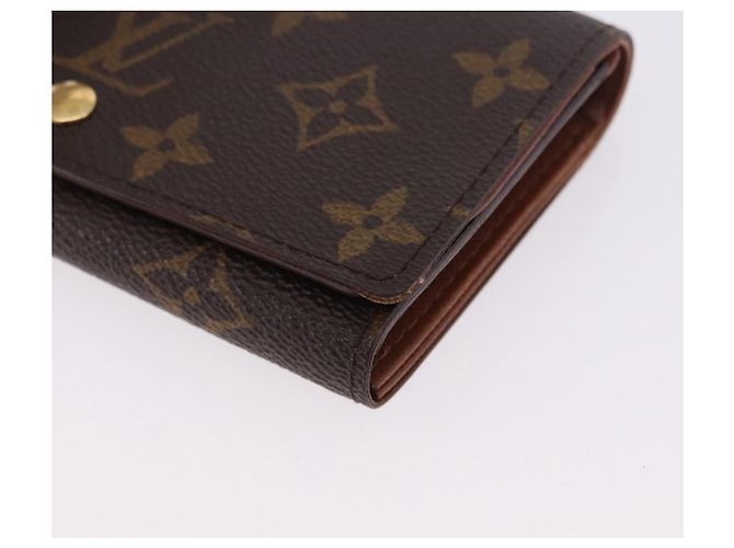 LOUIS VUITTON Monogram Porte Monnaie Billets Tresor Wallet M61730 Auth 194459A Monogramma - vista 14