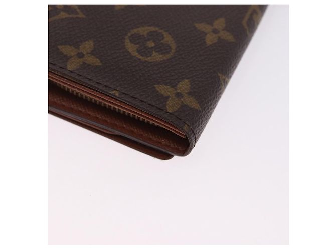 LOUIS VUITTON Monogram Porte Monnaie Billets Tresor Wallet M61730 Auth 194459A Monogramma - vista 15