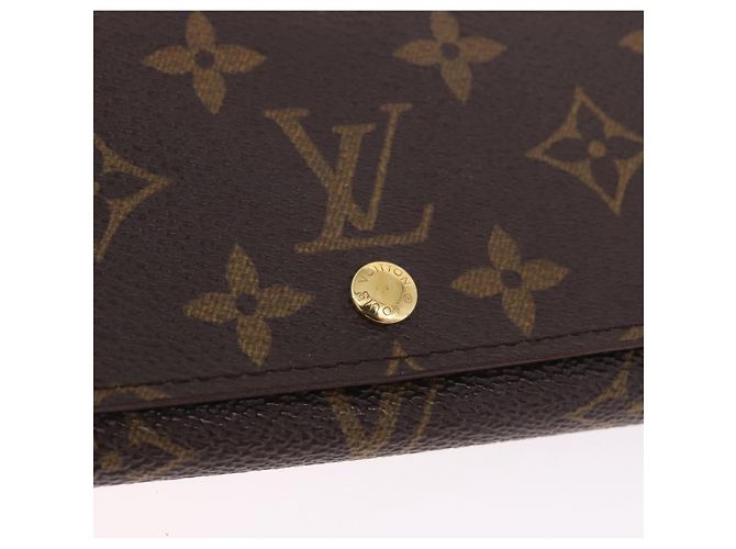 LOUIS VUITTON Monogram Porte Monnaie Billets Tresor Wallet M61730 Auth 194459A Monogramma - vista 17