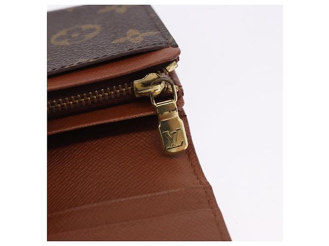 LOUIS VUITTON Monogram Porte Monnaie Billets Tresor Wallet M61730 Auth 194459A Monogramma - vista 22