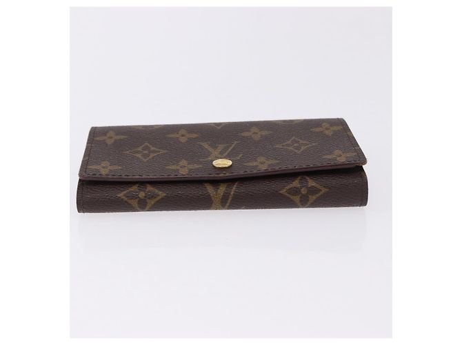 LOUIS VUITTON Monogram Porte Monnaie Billets Tresor Wallet M61730 Auth 194459A Monogramma - vista 6