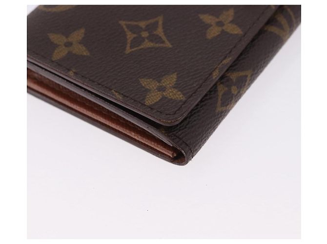LOUIS VUITTON Monogram Porte Monnaie Billets Tresor Wallet M61730 Auth 194459A Monogramma - vista 7