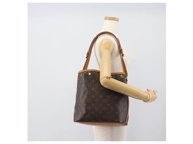 LOUIS VUITTON Monogram Petit Noe Shoulder Bag M42226 LV Auth 195085 Monogramma - vista 18