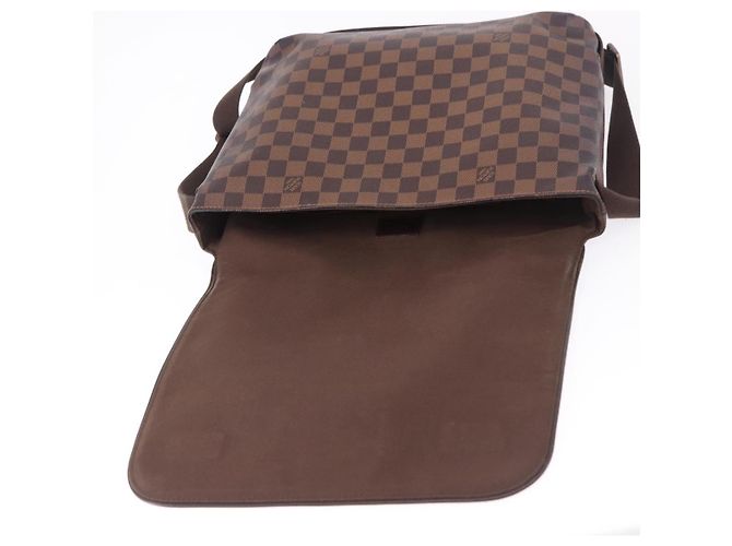 LOUIS VUITTON Borsa a Spalla Brooklyn MM Damier Ebene N51211 LV Auth ka5659 - vista 10