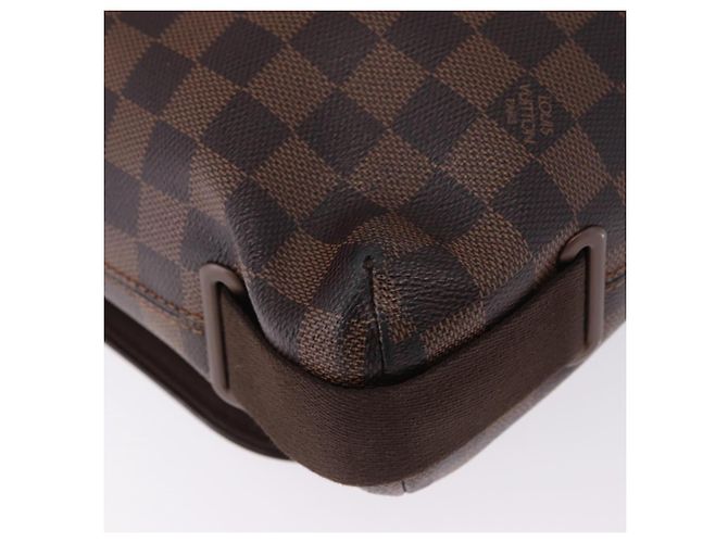 LOUIS VUITTON Borsa a Spalla Brooklyn MM Damier Ebene N51211 LV Auth ka5659 - vista 15