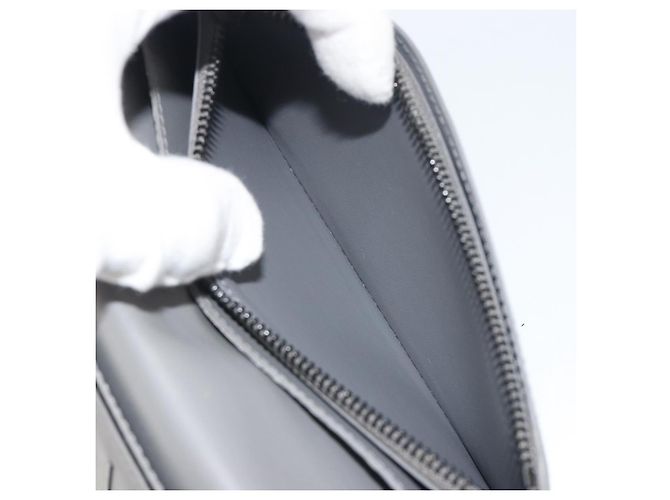 LOUIS VUITTON Monogram Shadow Portefeuille Braza Wallet Gray M81335 Auth bs36439 Castaño - vista 11