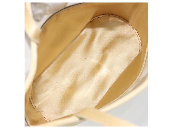 Borsa a mano PRADA Vinyl Gold Auth bs36756 D'oro - vista 10
