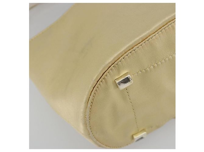 Borsa a mano PRADA Vinyl Gold Auth bs36756 D'oro - vista 15