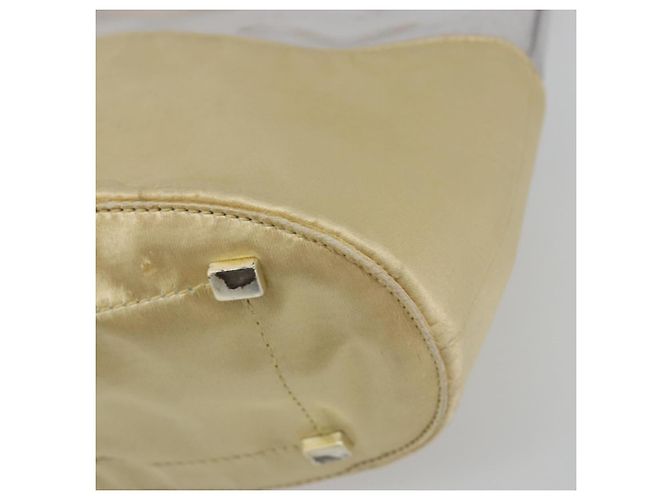 Borsa a mano PRADA Vinyl Gold Auth bs36756 D'oro - vista 16