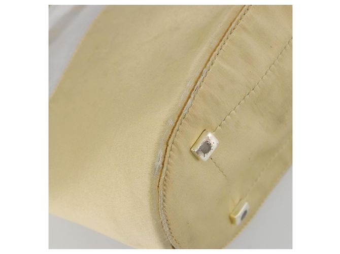 Borsa a mano PRADA Vinyl Gold Auth bs36756 D'oro - vista 17