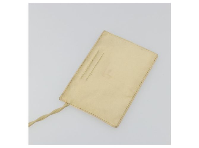 Borsa a mano PRADA Vinyl Gold Auth bs36756 D'oro - vista 20