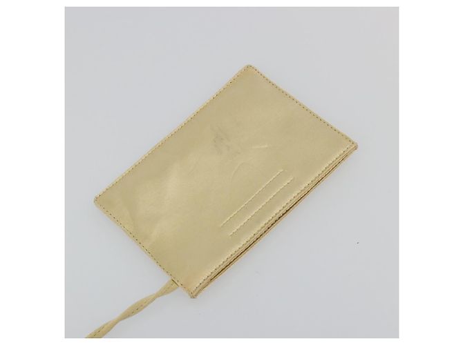 Borsa a mano PRADA Vinyl Gold Auth bs36756 D'oro - vista 21