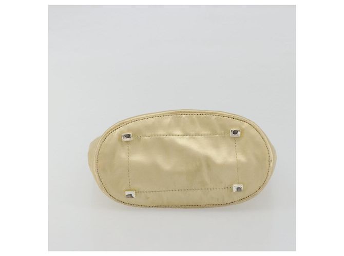 Borsa a mano PRADA Vinyl Gold Auth bs36756 D'oro - vista 5