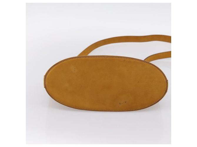 Bulgari Borsa a mano BVLGARI in suede 2 in 1 marrone tono oro Auth BA14955 - vista 5