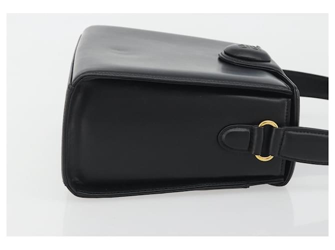Borsa a mano GIVENCHY in pelle nera e oro Auth 195642A Nero D'oro - vista 3
