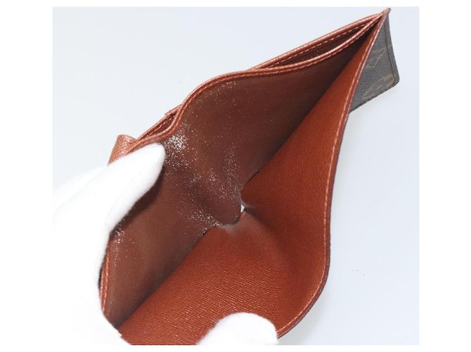 LOUIS VUITTON Monogram Portefeuille Marco Bifold Wallet M61675 LV Auth 196137 Monograma - vista 11