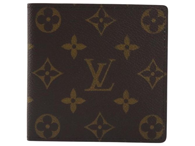 LOUIS VUITTON Monogram Portefeuille Marco Bifold Wallet M61675 LV Auth 196137 Monograma - vista 13