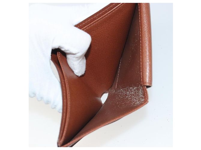 LOUIS VUITTON Monogram Portefeuille Marco Bifold Wallet M61675 LV Auth 196137 Monograma - vista 19