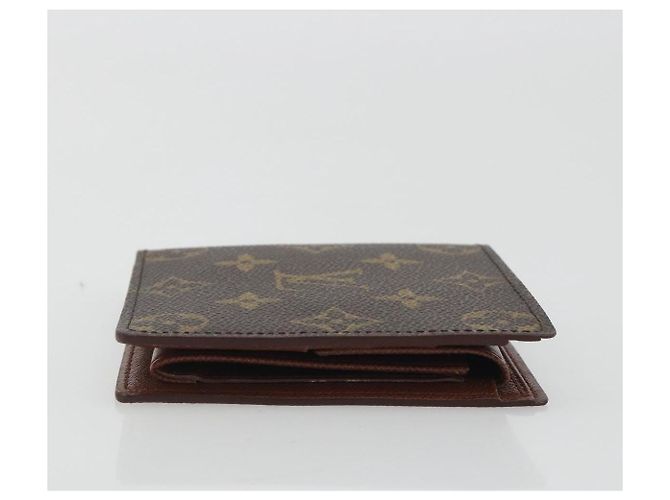 LOUIS VUITTON Monogram Portefeuille Marco Bifold Wallet M61675 LV Auth 196137 Monograma - vista 3