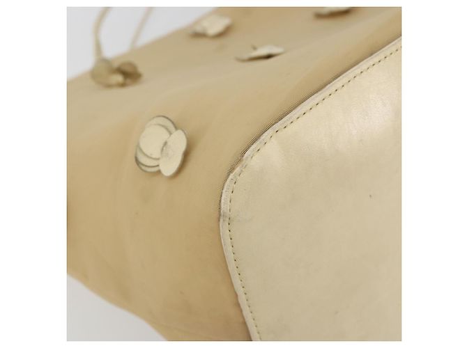 Borsa Tote PRADA in rete Beige Auth bs36710 - vista 16