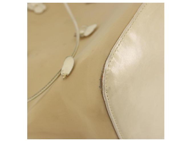 Borsa Tote PRADA in rete Beige Auth bs36710 - vista 18