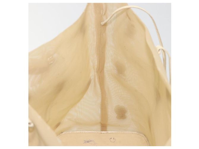 Borsa Tote PRADA in rete Beige Auth bs36710 - vista 19