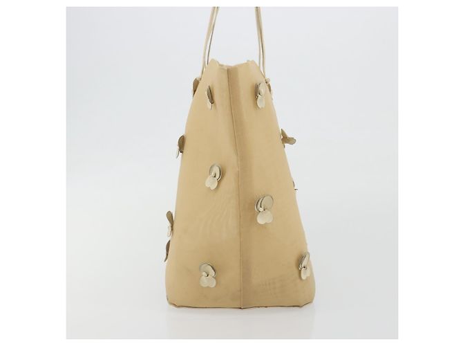 Borsa Tote PRADA in rete Beige Auth bs36710 - vista 3