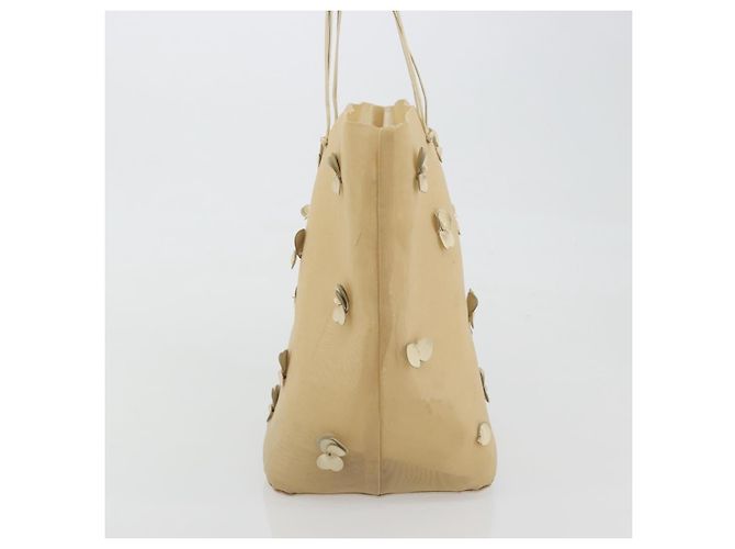 Borsa Tote PRADA in rete Beige Auth bs36710 - vista 4