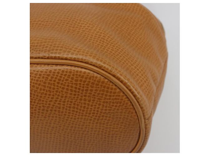 Borsa Christian Dior in pelle 2way Marrone Oro Auth bs36780 D'oro - vista 9