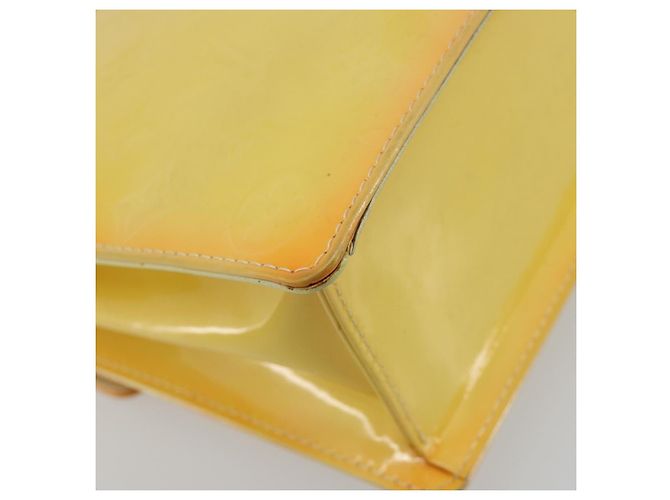 LOUIS VUITTON Monogram Vernis Spring Street Lime Giallo M91068 LV Auth 196196 D'oro - vista 18