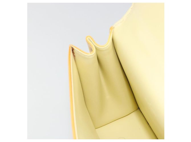 LOUIS VUITTON Monogram Vernis Spring Street Lime Giallo M91068 LV Auth 196196 D'oro - vista 23