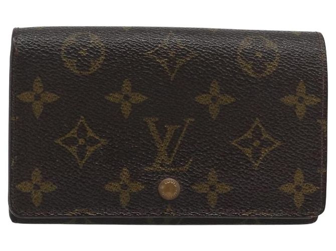 LOUIS VUITTON Porte Monnaie Billets Tresor Wallet M61730 LV Auth bs36733 Monogramma - vista 13