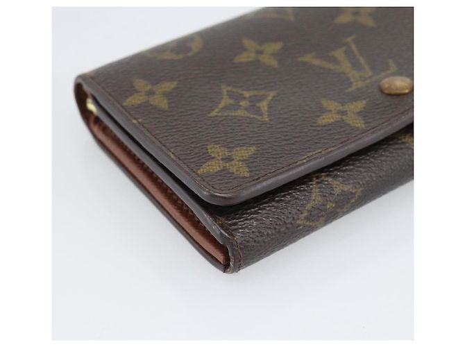 LOUIS VUITTON Porte Monnaie Billets Tresor Wallet M61730 LV Auth bs36733 Monogramma - vista 14