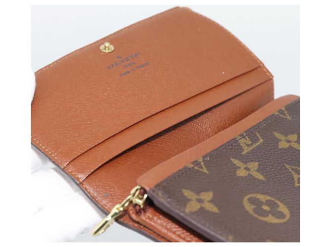 LOUIS VUITTON Porte Monnaie Billets Tresor Wallet M61730 LV Auth bs36733 Monogramma - vista 18
