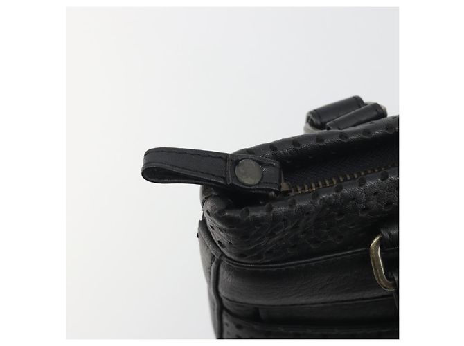 Chloé Borsa a mano Chloe in pelle nera Auth 195646A Nero - vista 10