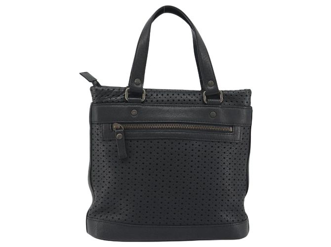 Chloé Borsa a mano Chloe in pelle nera Auth 195646A Nero - vista 2