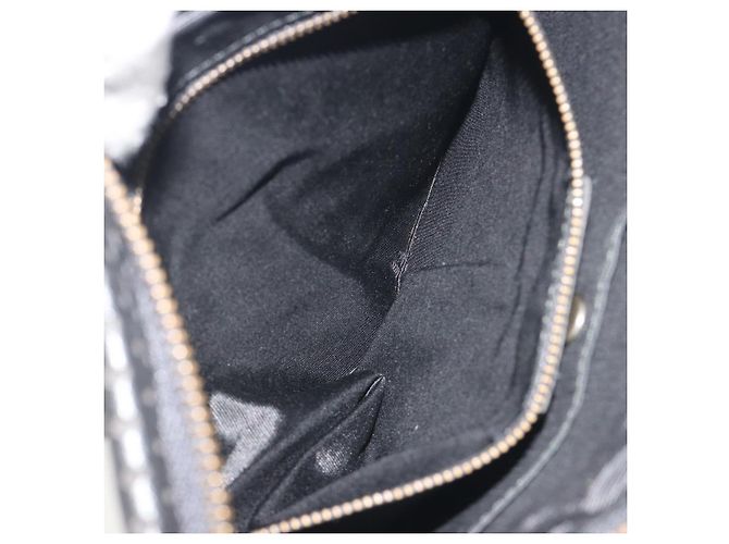 Chloé Borsa a mano Chloe in pelle nera Auth 195646A Nero - vista 22