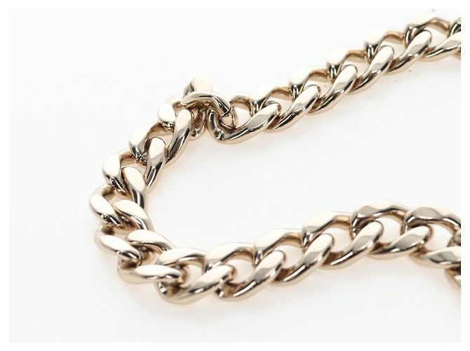 CHANEL Matelasse Chain Shoulder Pouch Lamb Skin Purple Gold CC Auth 195109M Dourado Roxo - vista 18