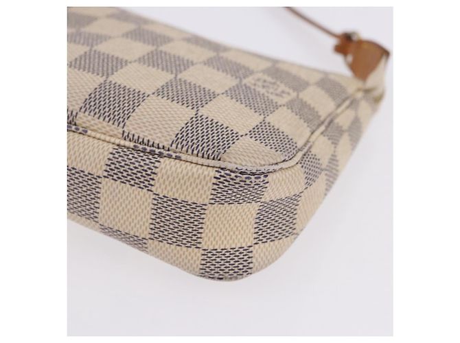 LOUIS VUITTON Pochette Accessoires Damier Azur N51986 Auth LV 194999 - vista 15