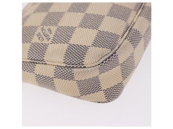LOUIS VUITTON Pochette Accessoires Damier Azur N51986 Auth LV 194999 - vista 16