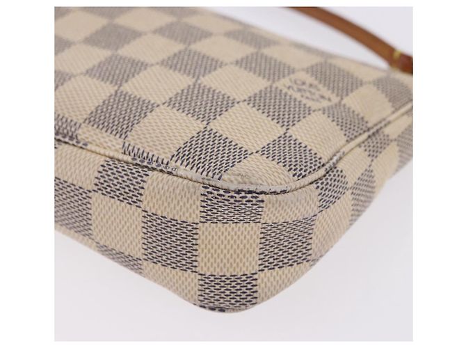 LOUIS VUITTON Pochette Accessoires Damier Azur N51986 Auth LV 194999 - vista 17