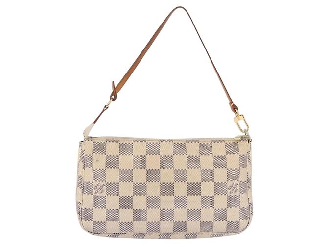 LOUIS VUITTON Pochette Accessoires Damier Azur N51986 Auth LV 194999 - vista 2