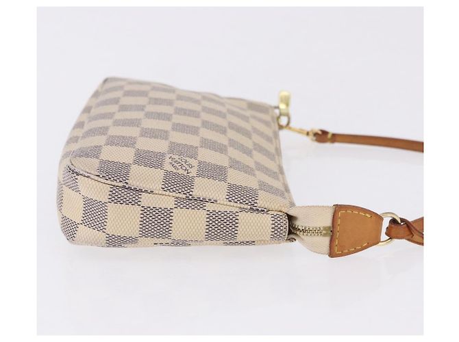 LOUIS VUITTON Pochette Accessoires Damier Azur N51986 Auth LV 194999 - vista 3