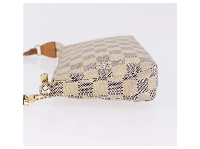 LOUIS VUITTON Pochette Accessoires Damier Azur N51986 Auth LV 194999 - vista 4