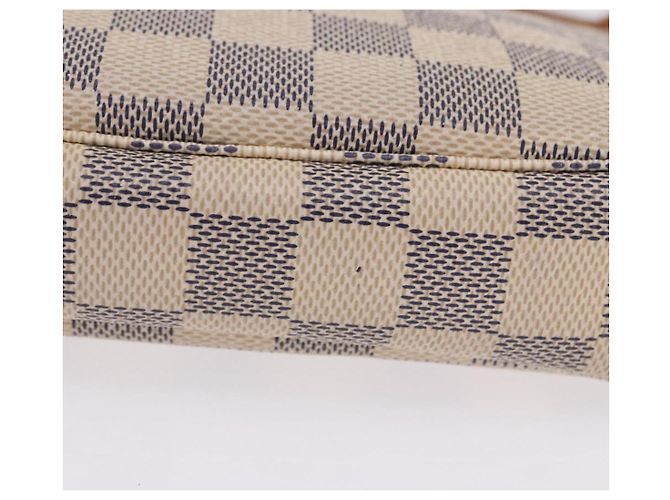 LOUIS VUITTON Pochette Accessoires Damier Azur N51986 Auth LV 194999 - vista 6