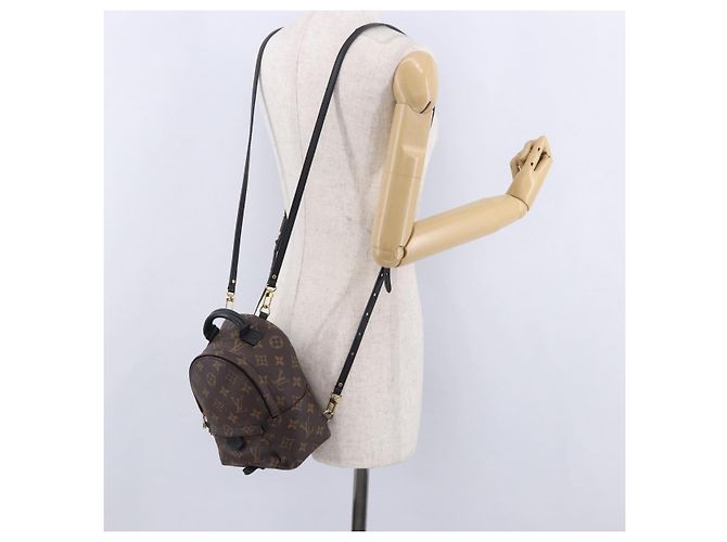 LOUIS VUITTON Zaino Palm Springs MINI Monogram M44873 LV Auth 195585V Monogramma - vista 26