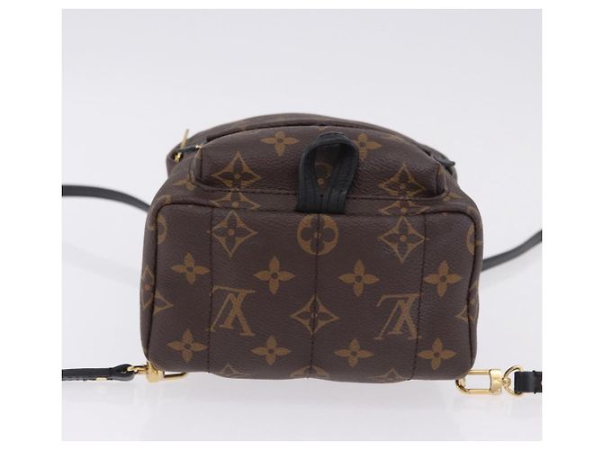 LOUIS VUITTON Zaino Palm Springs MINI Monogram M44873 LV Auth 195585V Monogramma - vista 5