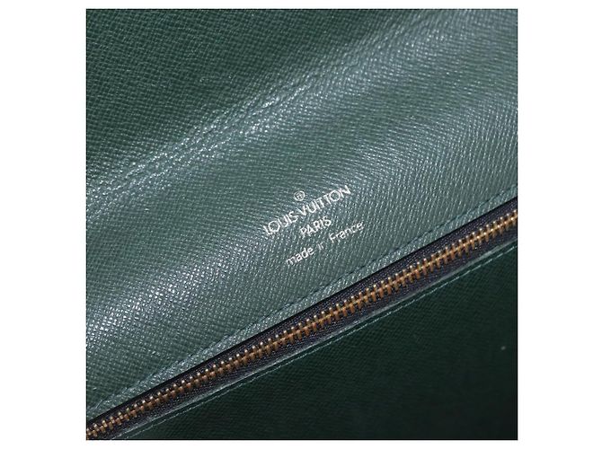 LOUIS VUITTON Pochette Kourad in Taiga Borsa Clutch Épicea M30194 LV Auth ka5641 - vista 20
